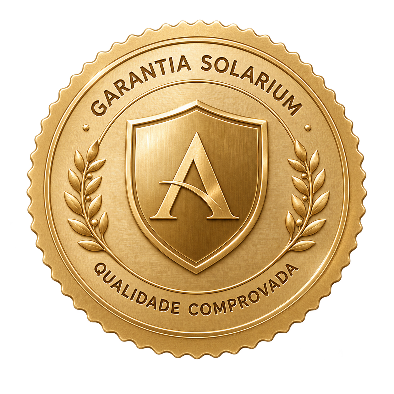 Selo Garantia Solarium — Qualidade Comprovada